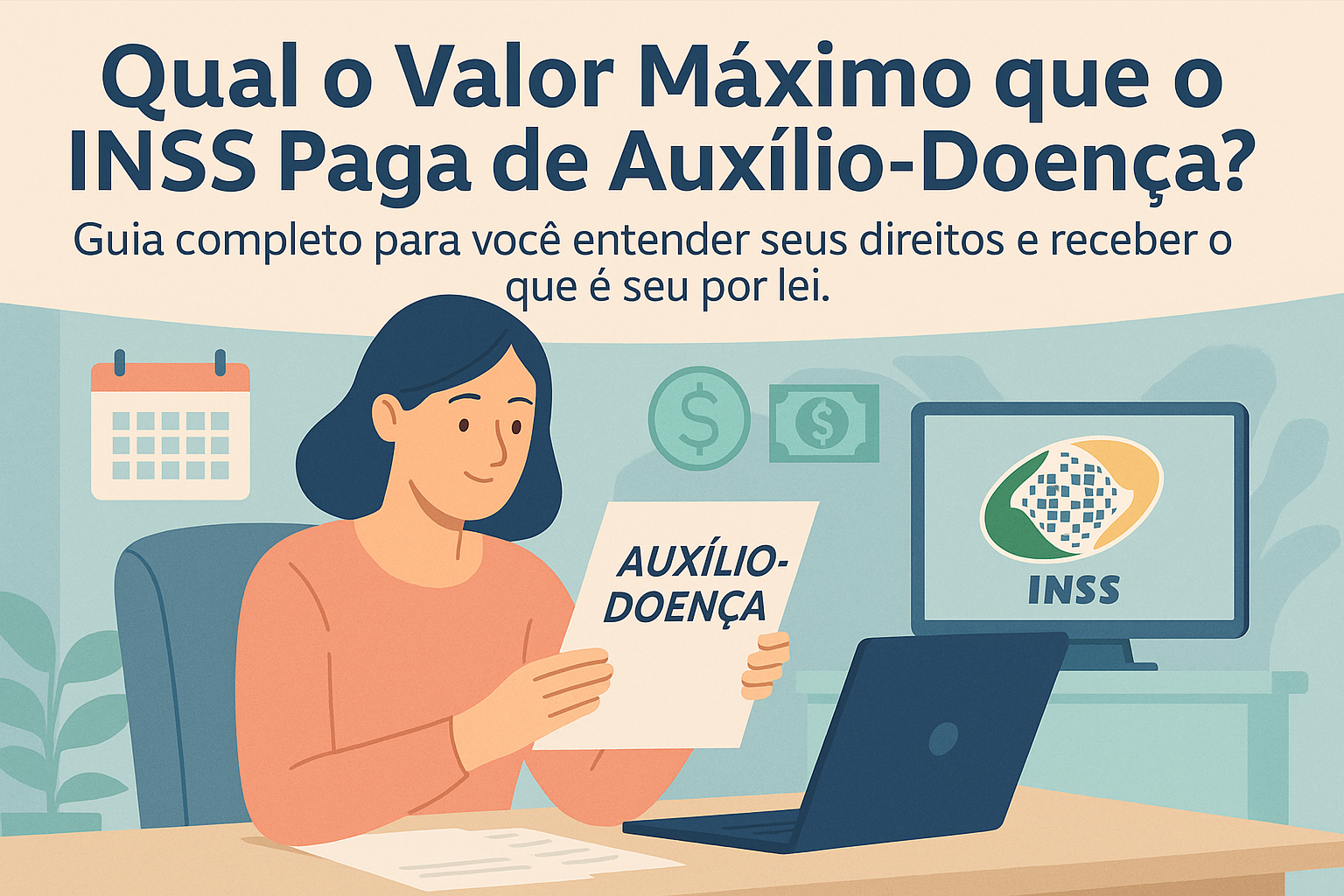 Qual o Valor Máximo que o INSS Paga de Auxílio-Doença?